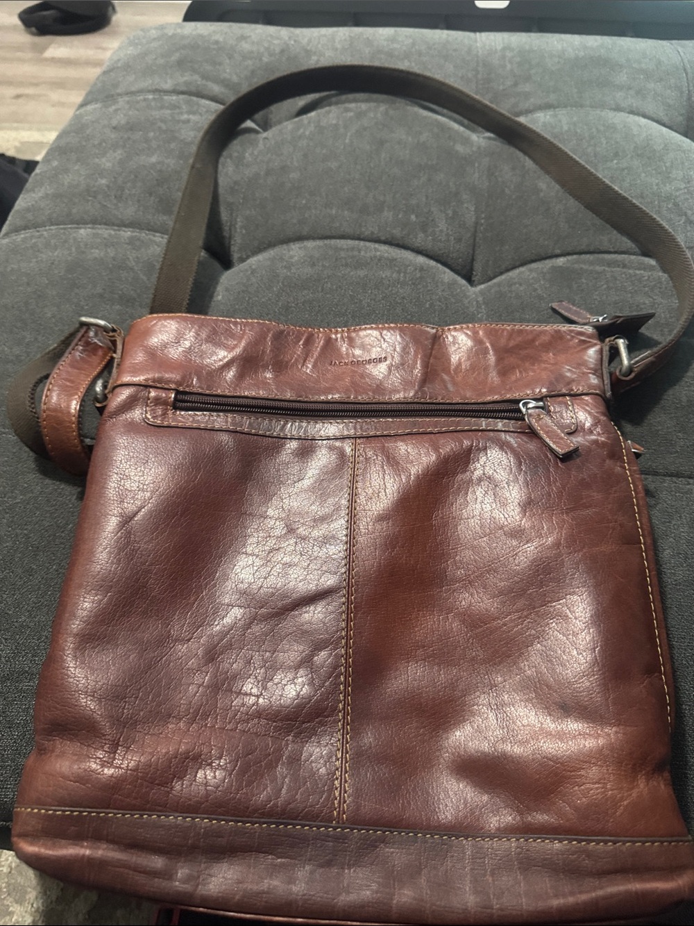 Jack George’s Leather Crossbody bag and wallet